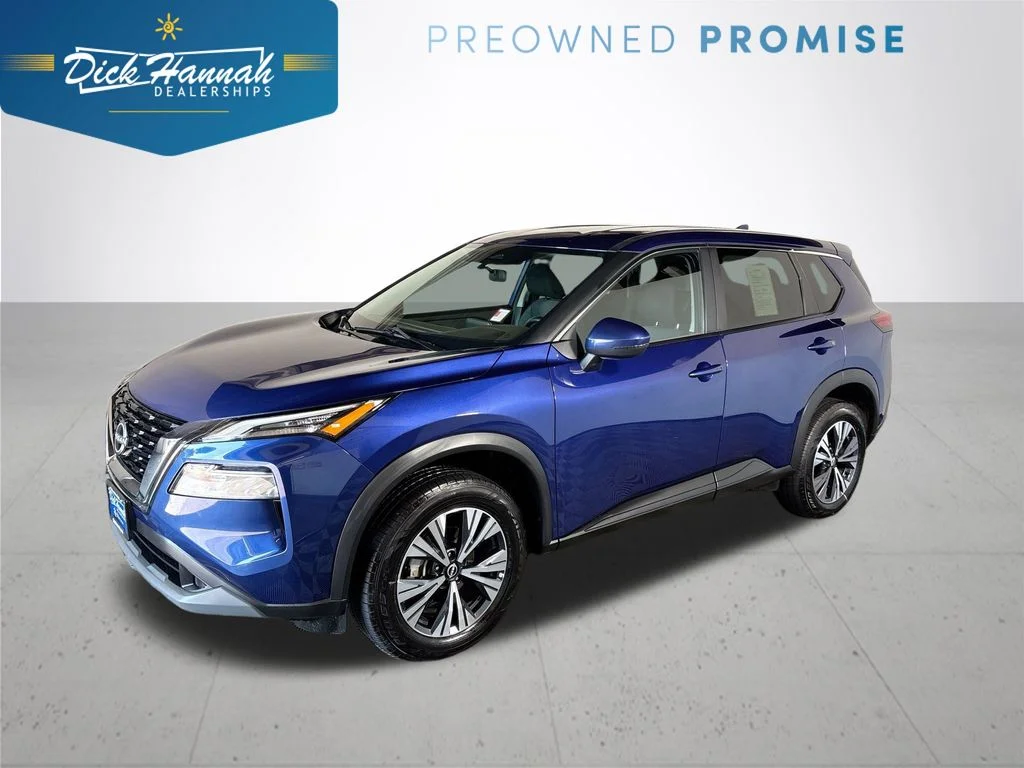 Used 2022 Blue Nissan SV image 1
