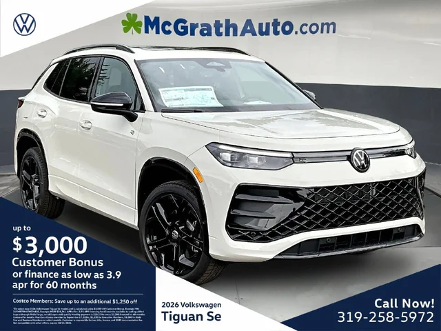 2026 Volkswagen Tiguan SE R-Line Black