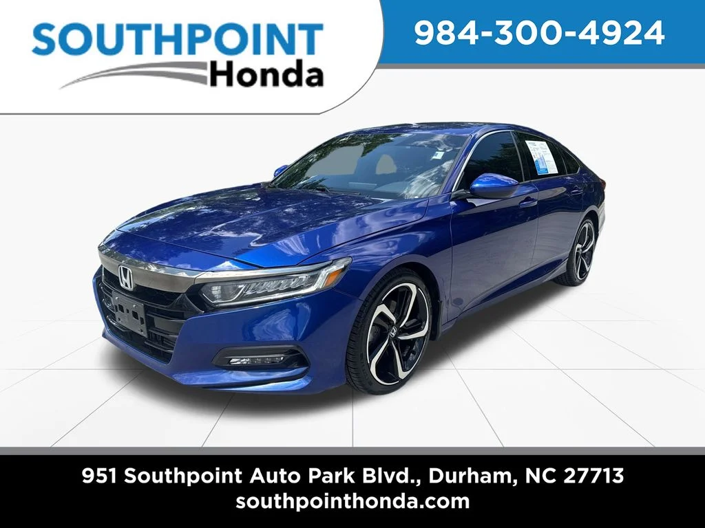 Certified Used 2020 Still Night Pearl Honda Sport image 3
