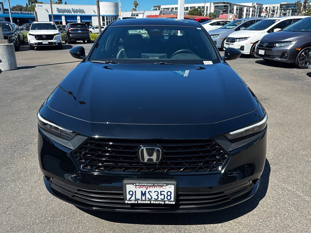 Certified Used 2024 Crystal Black Pearl Honda Sport-L image 3