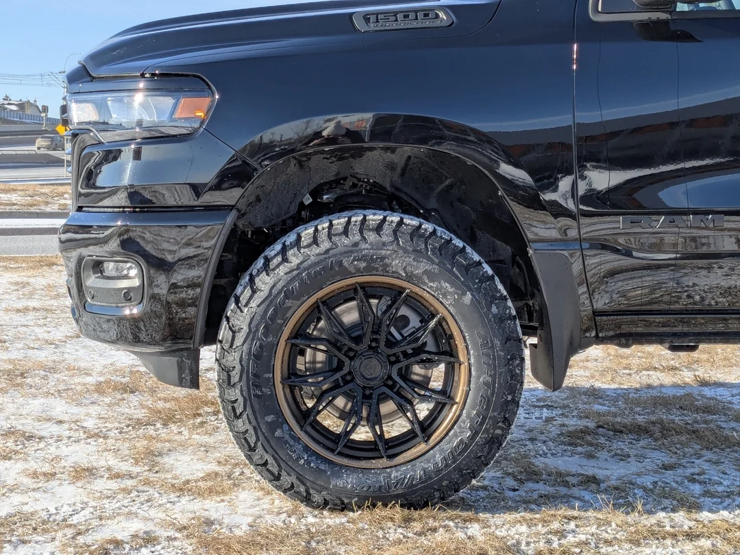 New 2026 Black RAM Sport - - Fuel Rims - A/T Tires - Lifted & More! image 9