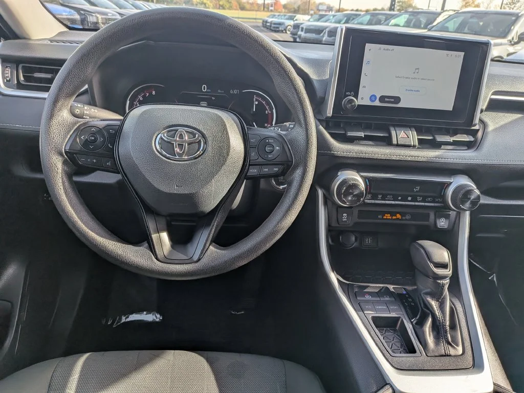 Used 2025 Midnight Black Metallic Toyota XLE image 11