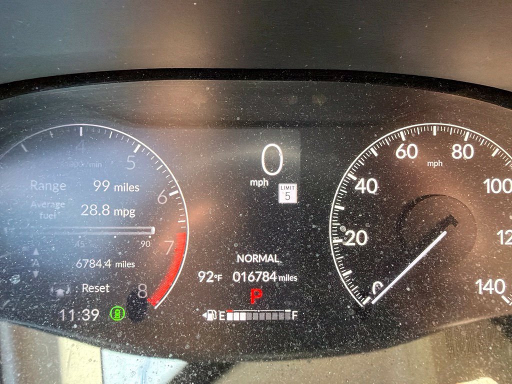 Certified Used 2024 Crystal Black Pearl Honda LX image 19