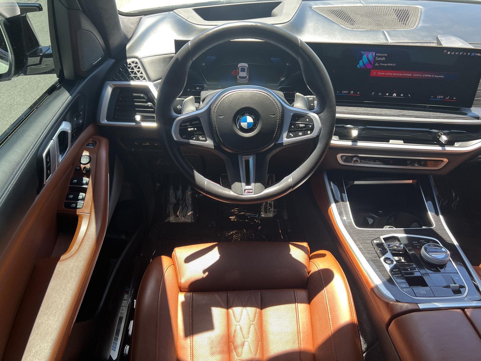 Used 2024 Mineral White Metallic BMW M60i image 35