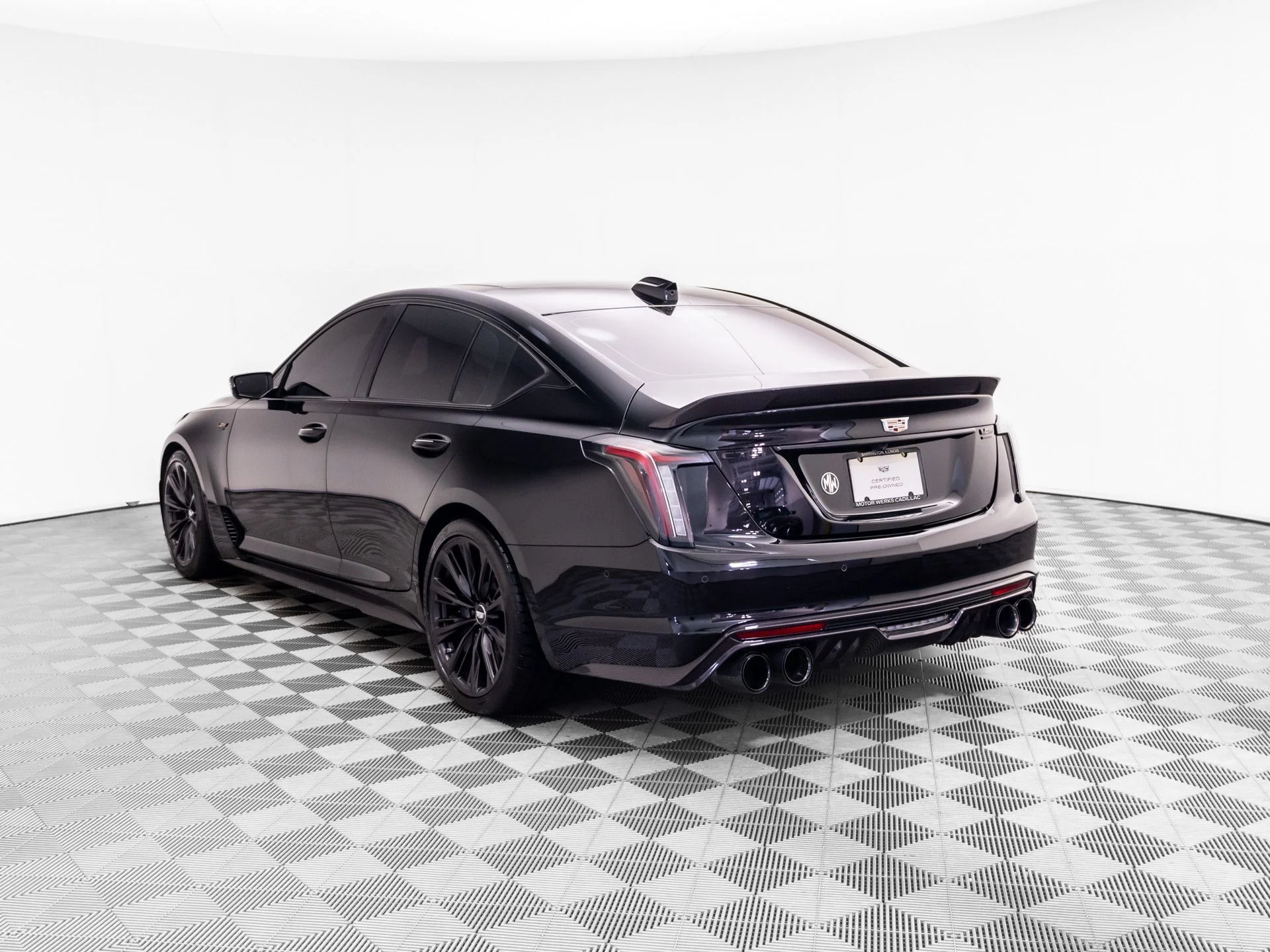 Used 2025 Black Cadillac V-Series image 3