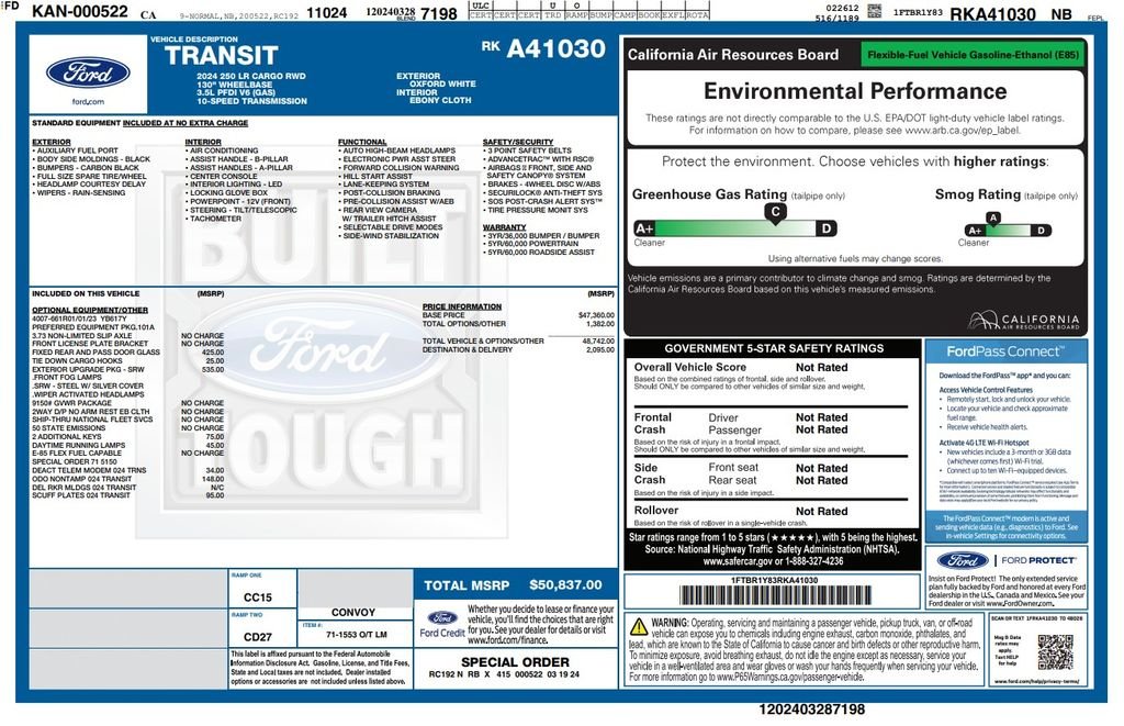 Certified Used 2024 White Ford Base image 4
