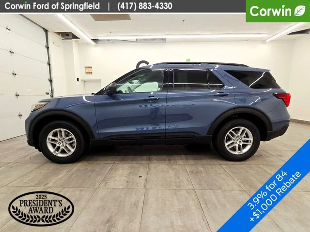 New 2026 Vapor Blue Metallic Ford Active image 2
