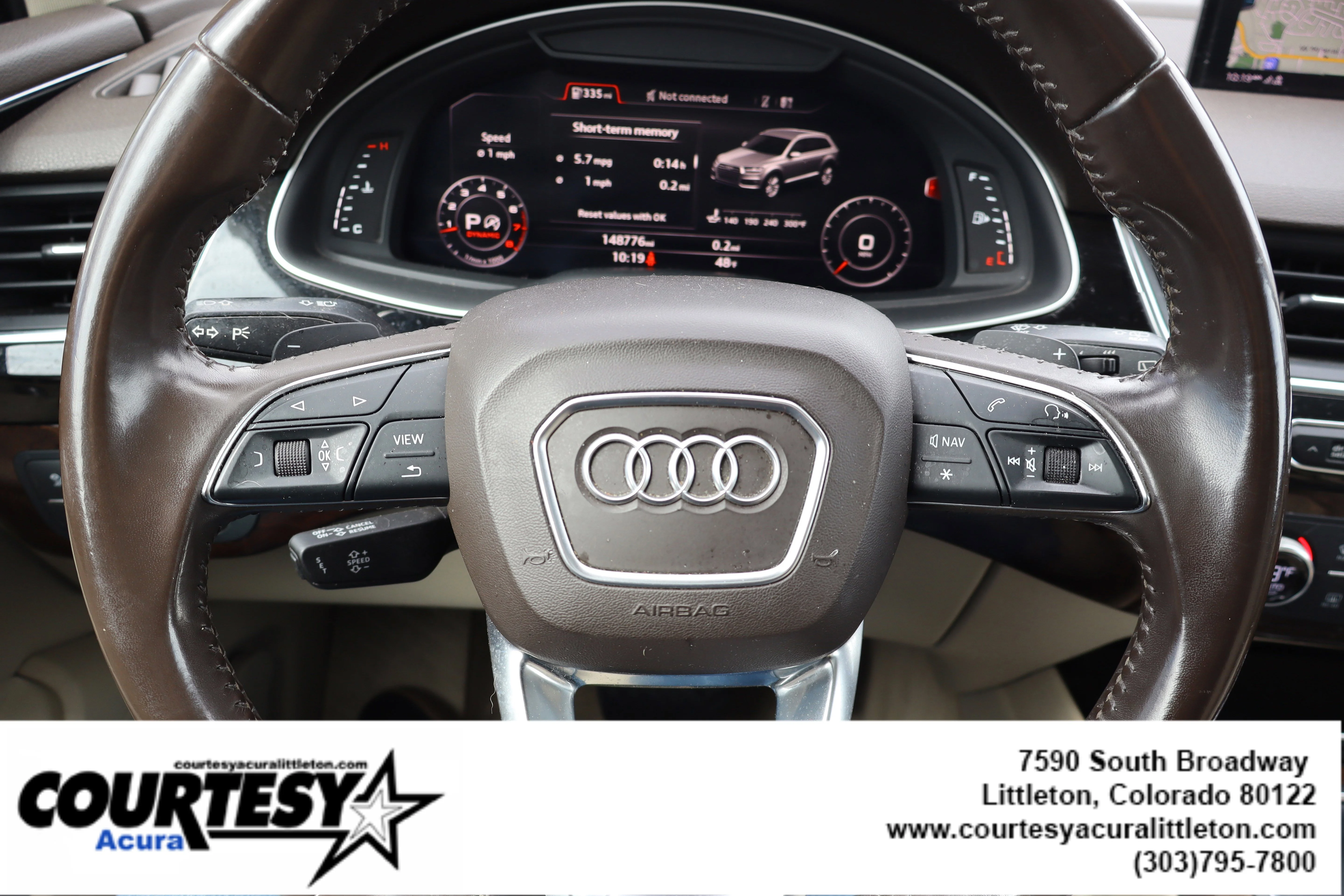 Used 2018 White Audi Premium Plus image 10