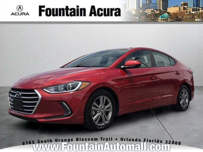 Used 2017 Scarlet Red HYUNDAI SE 2.0L AUTO PZEV (ALABAMA) *LTD AVAIL* image 1