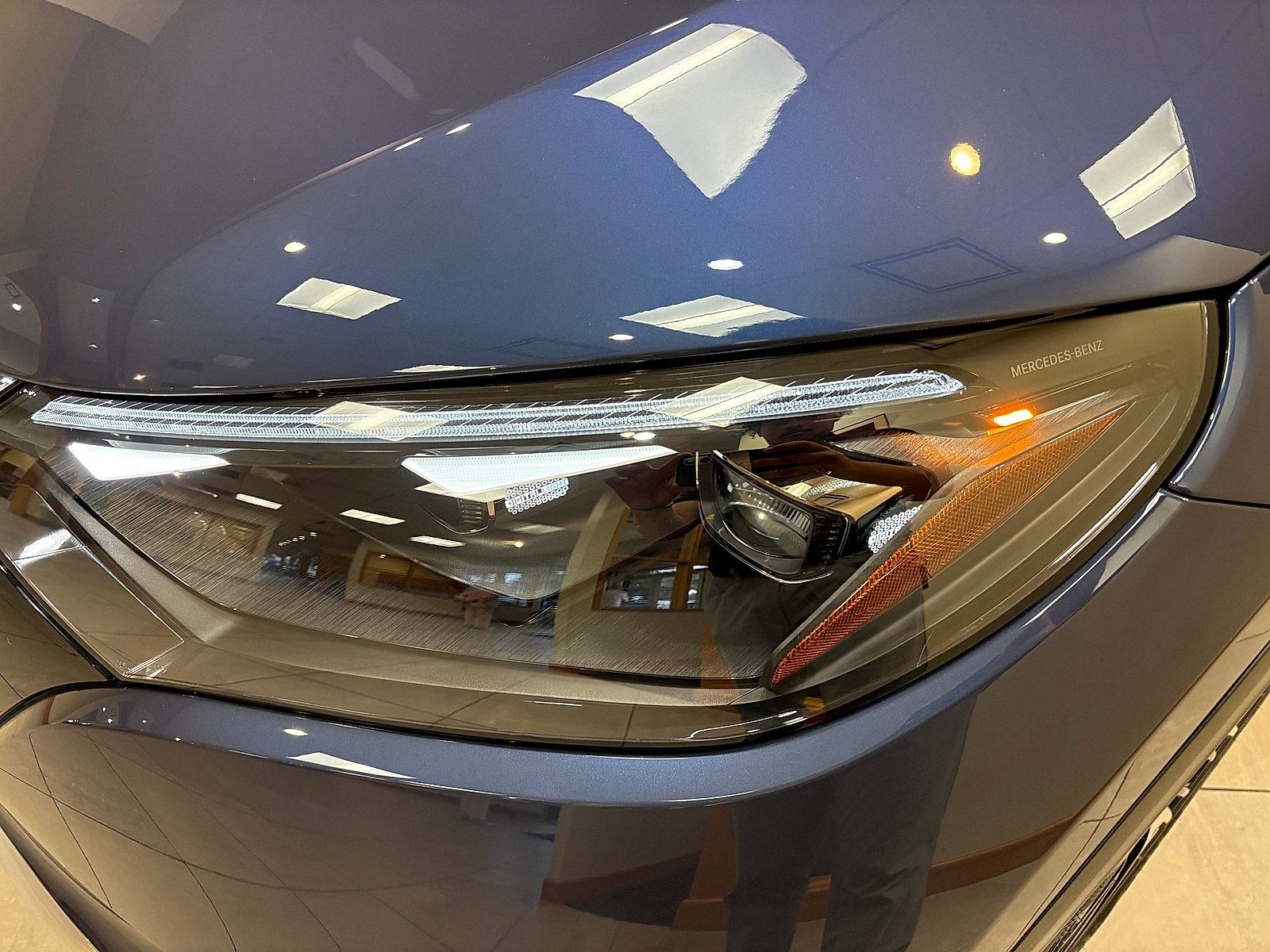 New 2027 Twilight Blue Metallic Mercedes-Benz EQE 320+ image 8