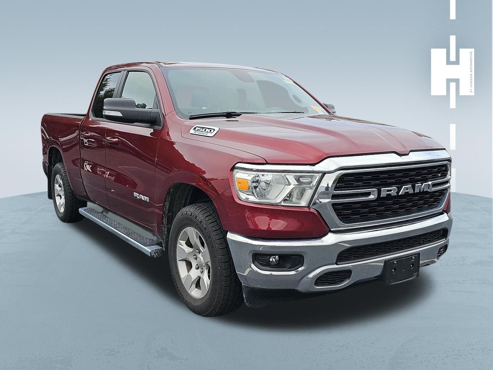 Certified Used 2022 Delmonico Red Pearlcoat Ram Big Horn image 1