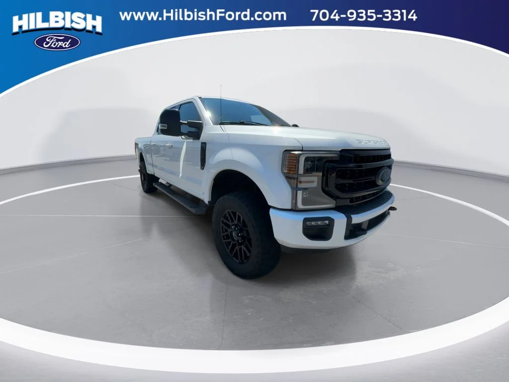 Used 2021 White Ford Lariat image 2
