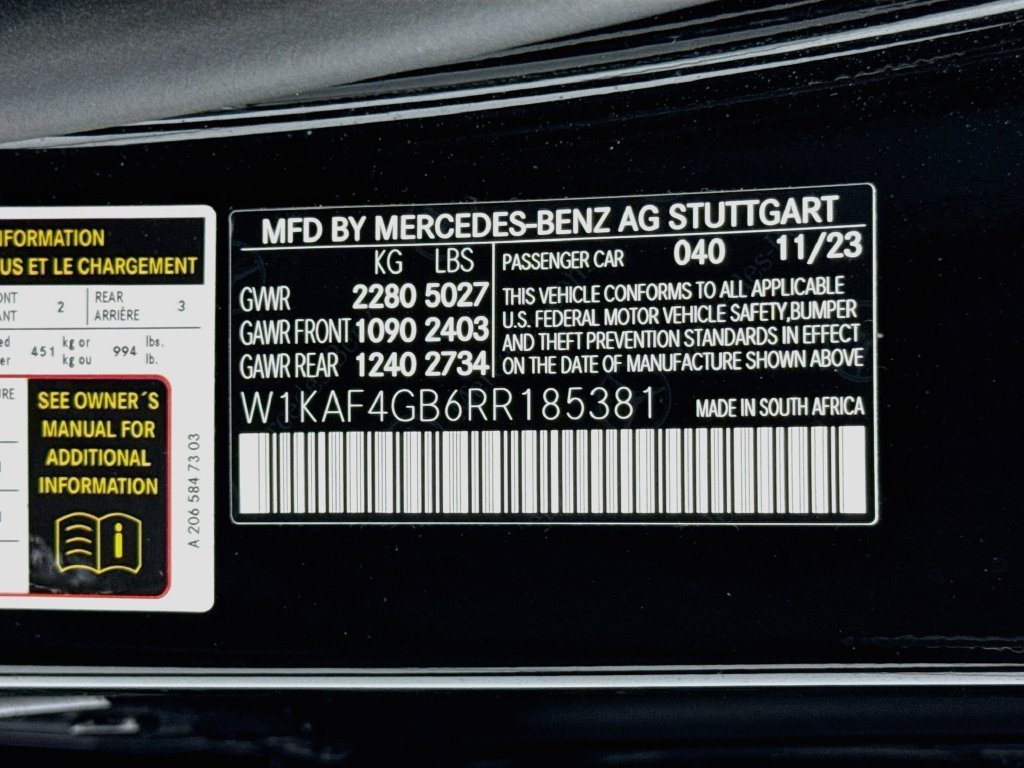 Certified Used 2024 Black Mercedes-Benz C 300 image 34