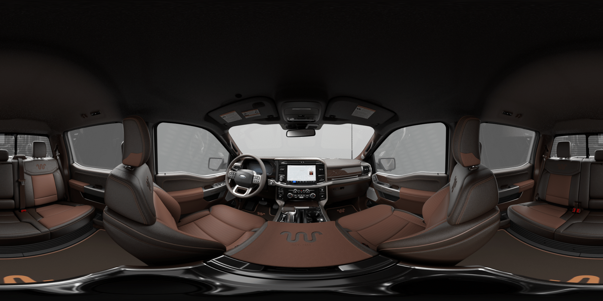 New 2026 Star White Metallic Tri-Coat Ford King Ranch® image 8