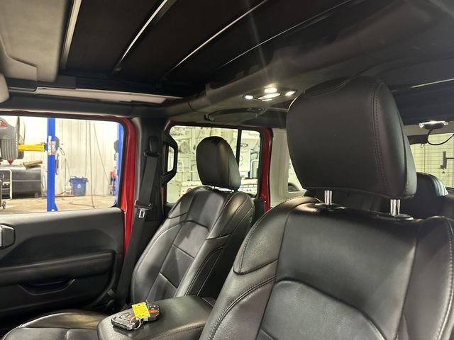 Certified Used 2021 Red Jeep Unlimited Sahara Altitude image 20