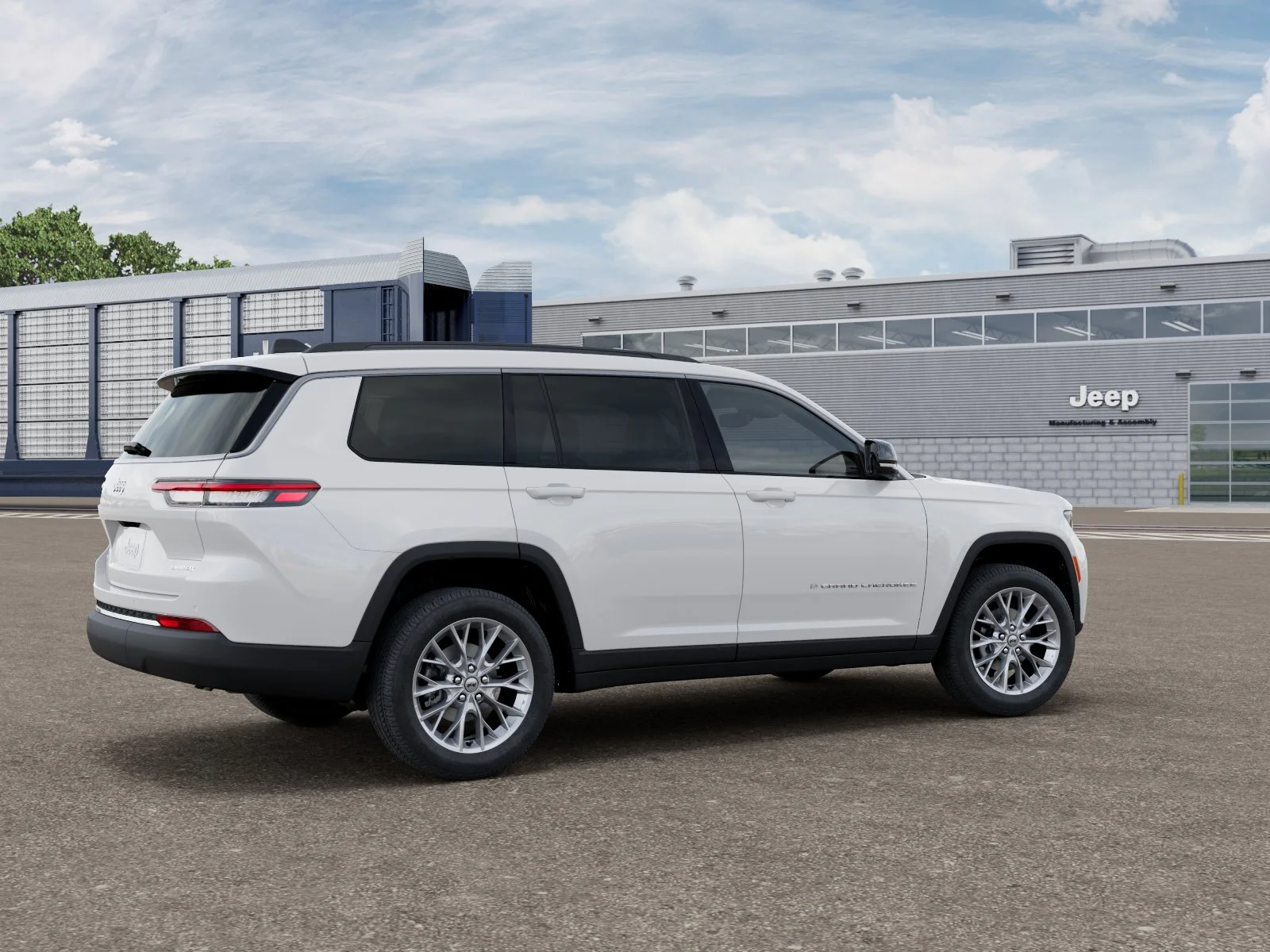 New 2027 Bright White Clear-Coat Paint Jeep Limited image 30