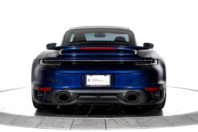 Used 2022 Gentian Blue Metallic Porsche Turbo S image 4