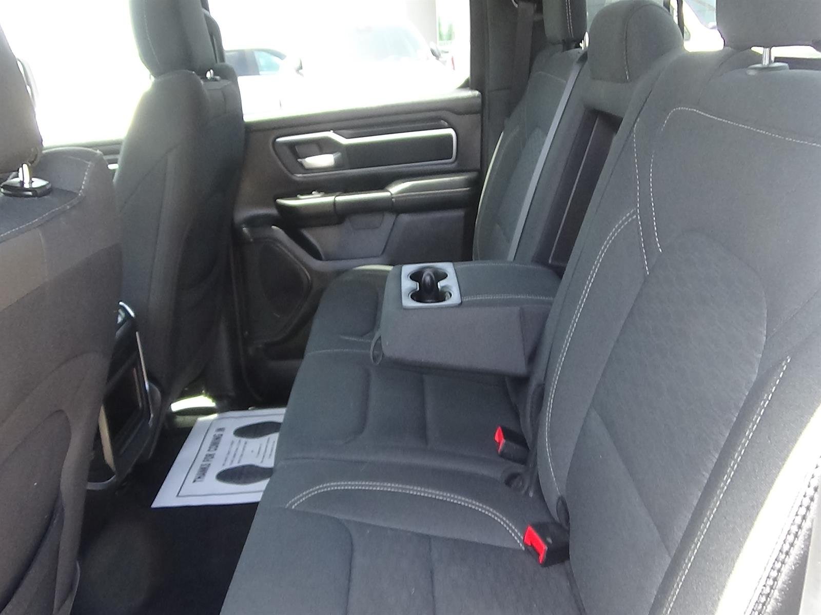 Used 2025 Bright White Clear Coat (pw7) RAM Big Horn image 12