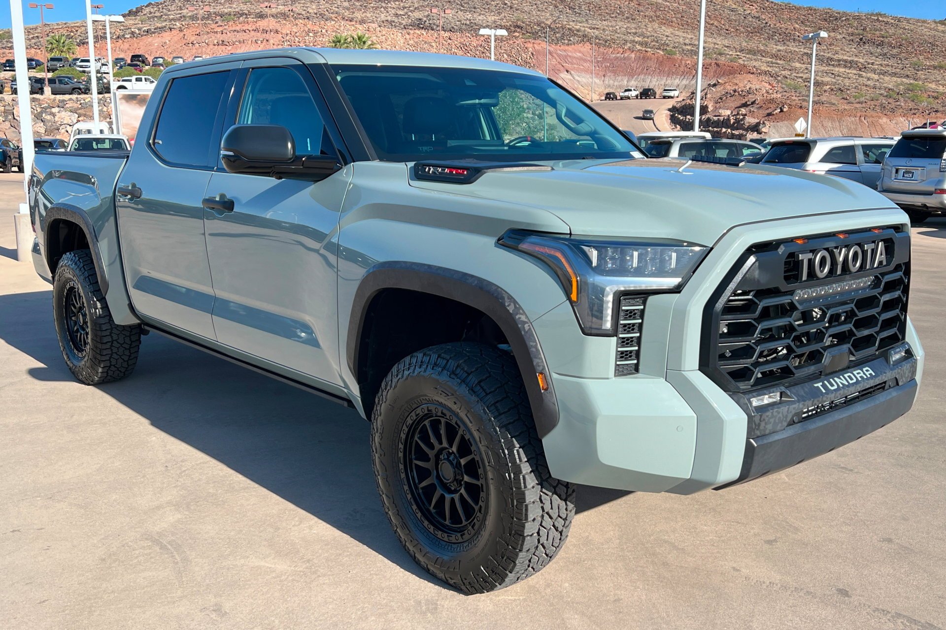 Used 2022 Lunar Rock Toyota TRD Pro Hybrid image 8