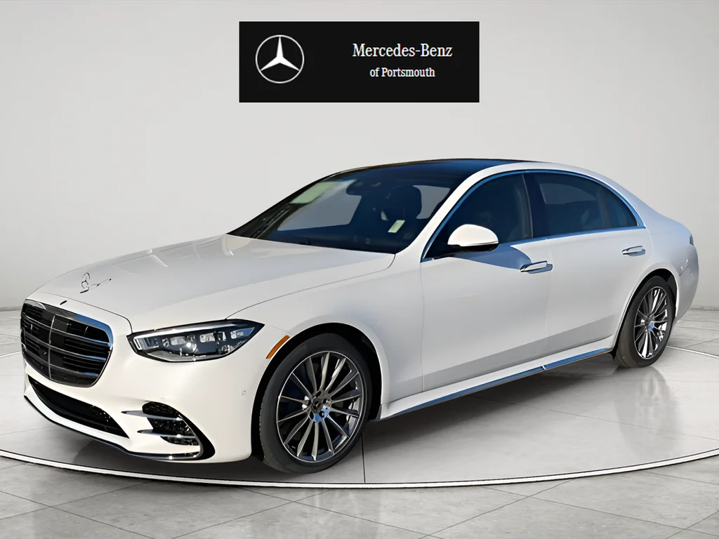 New 2026 MANUFAKTUR Moonlight White Metallic Mercedes-Benz S 580 image 4