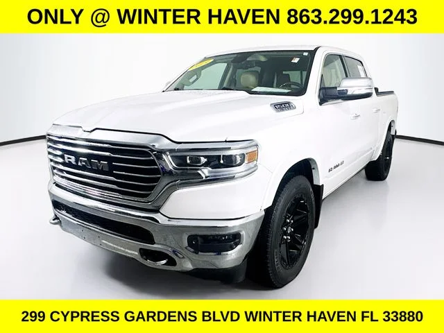 Certified Used 2019 White Ram Laramie Longhorn image 3