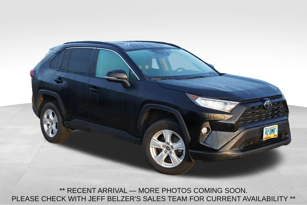 Used 2021 Midnight Black Metallic Toyota XLE image 1