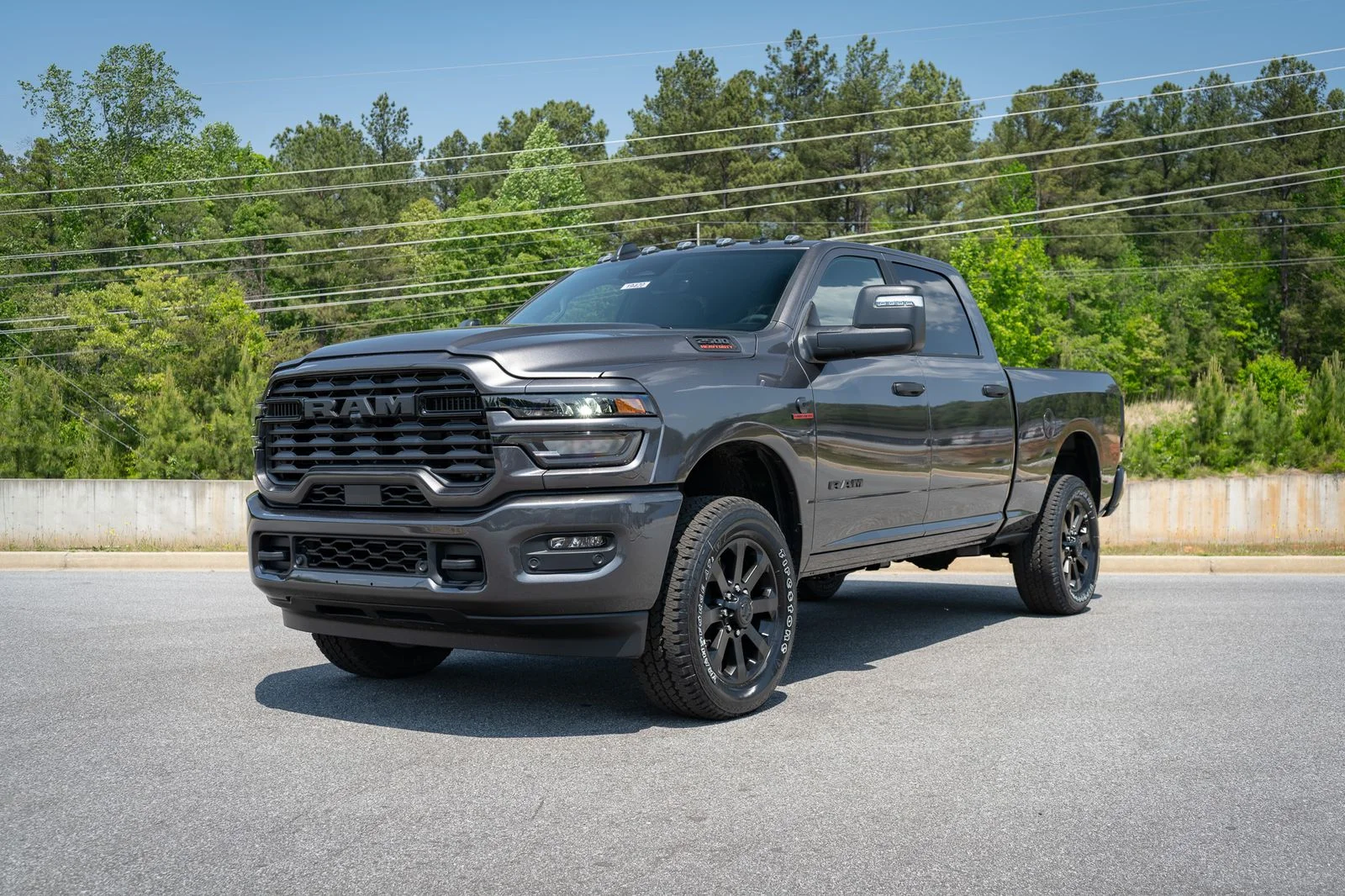 New 2026 Granite Crystal Metallic Clear-Coat Exterior Paint RAM Big Horn image 3