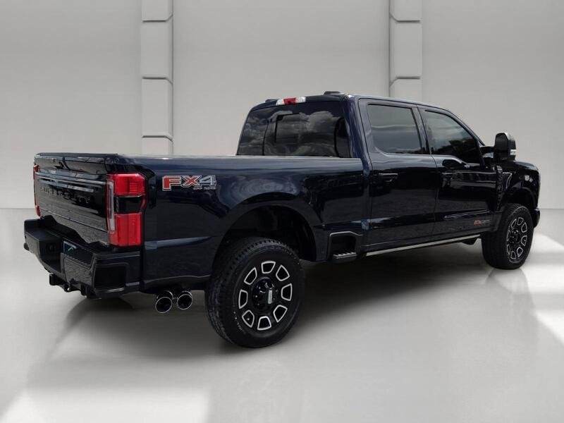 Used 2025 Blue Metallic FORD PLATINUM 4WD CREW CAB 6.75