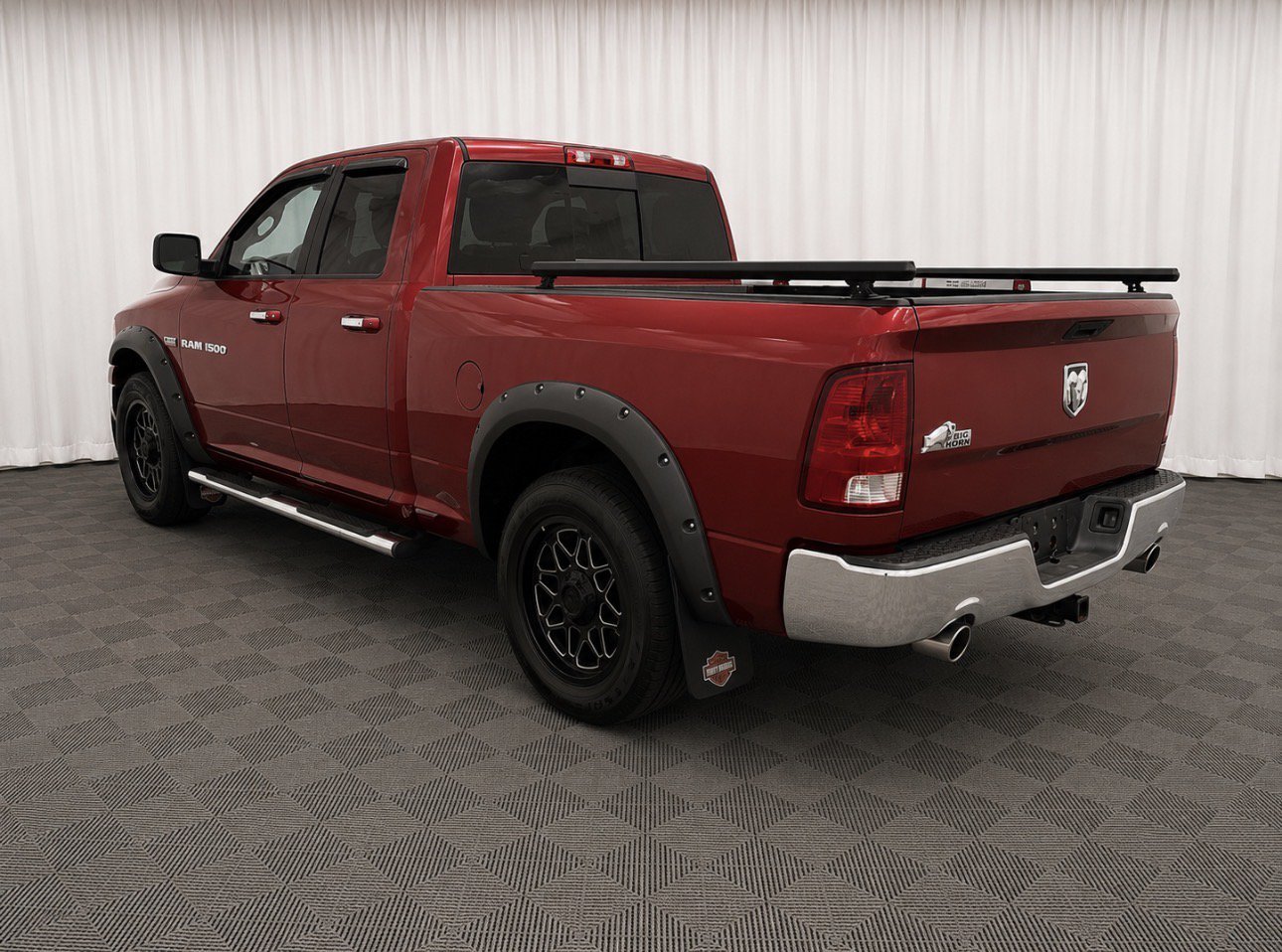 Used 2012 Deep Cherry Red Crystal Pearl Ram Big Horn image 6