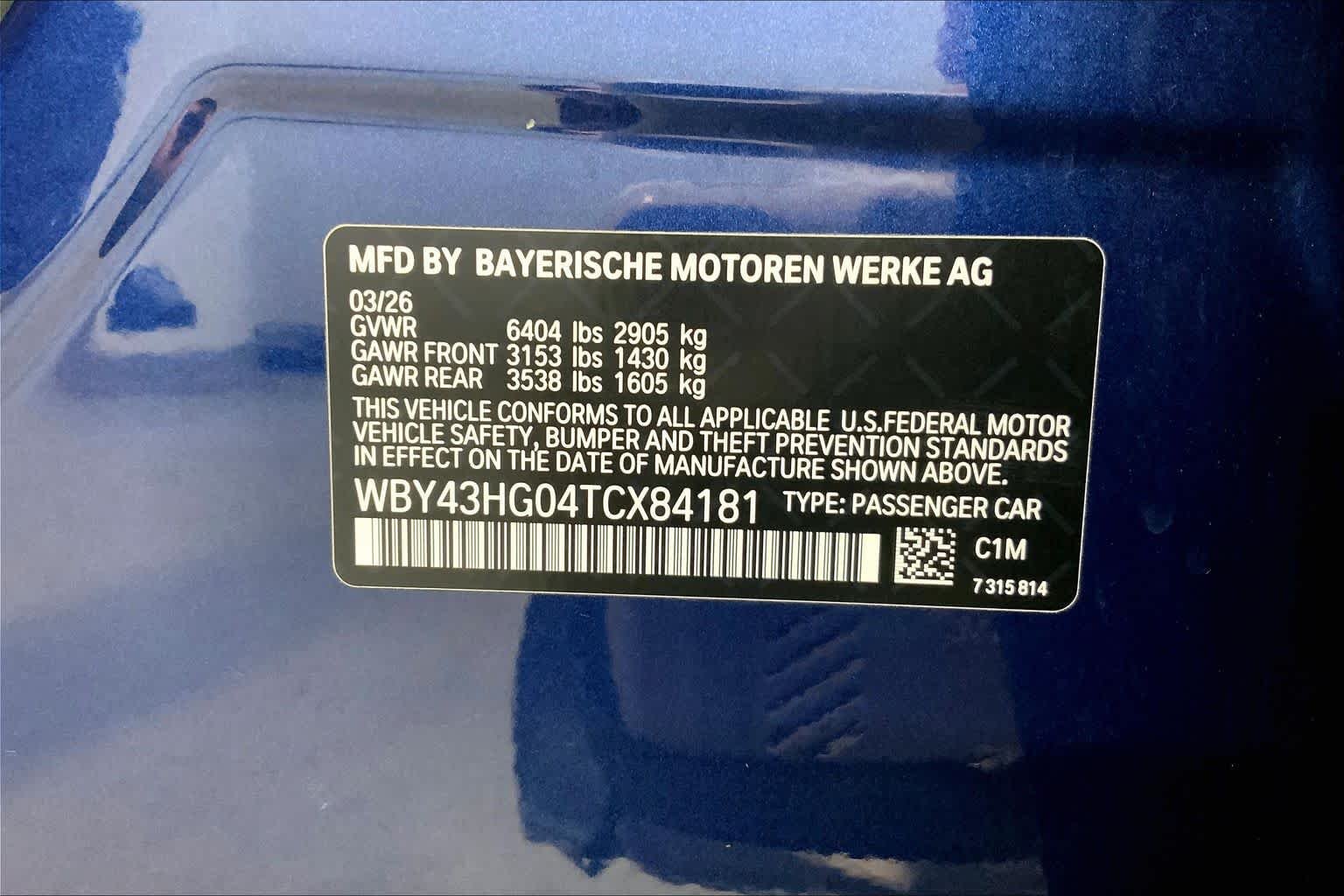 Used 2026 Phytonic Blue Metallic BMW M60 image 36