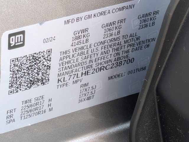 Used 2024 Sterling Gray Metallic Chevrolet LT image 35