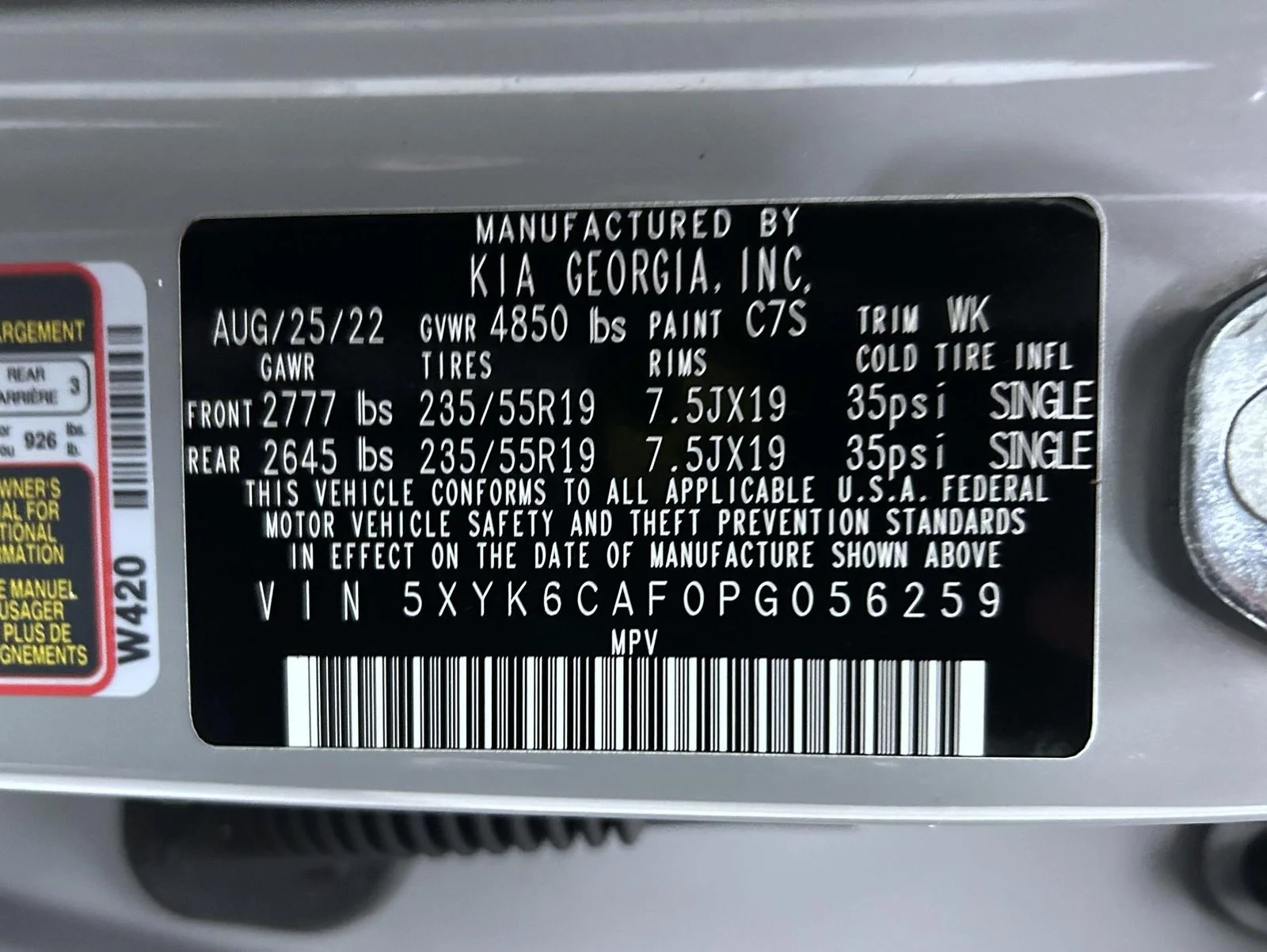 Used 2023 Gray Kia X-Line image 25