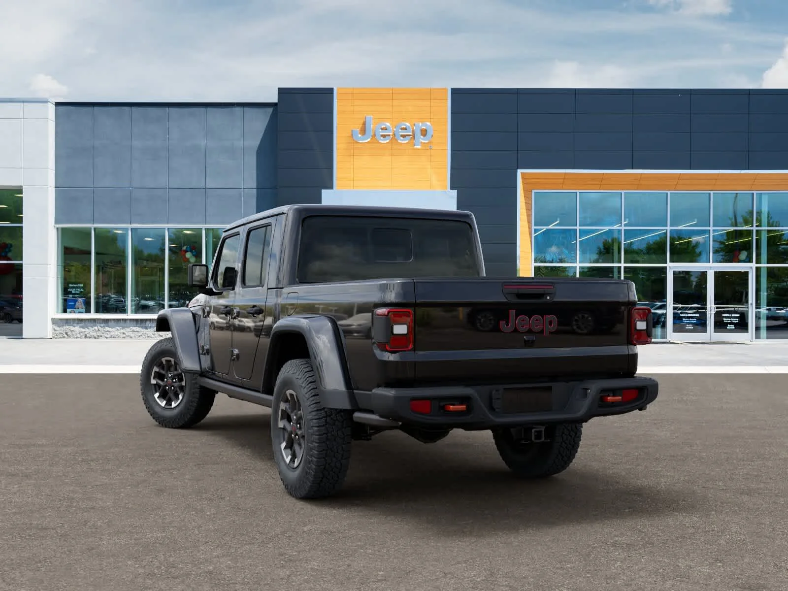 New 2026 Black Clearcoat Jeep Rubicon X image 3
