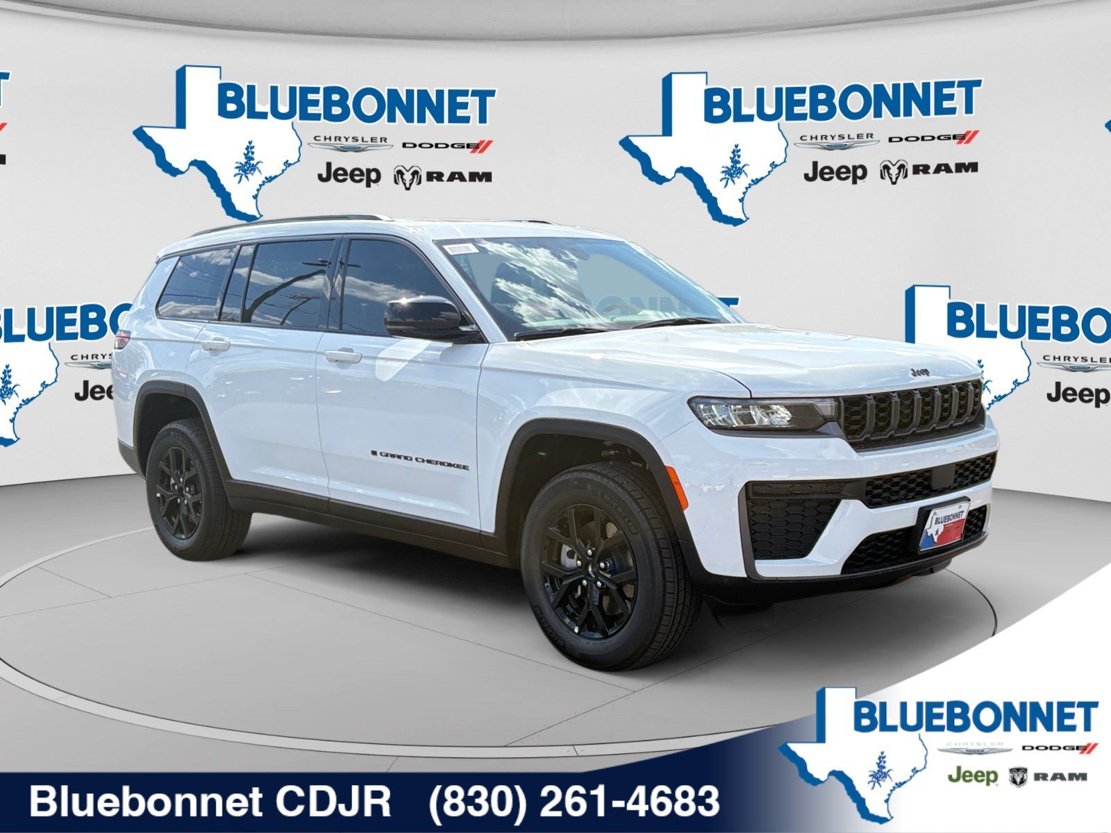 New 2026 Bright White Clearcoat Jeep Laredo Altitude image 3
