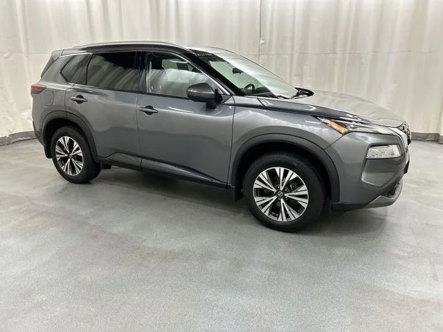 Used 2021 Gray Nissan SV image 1