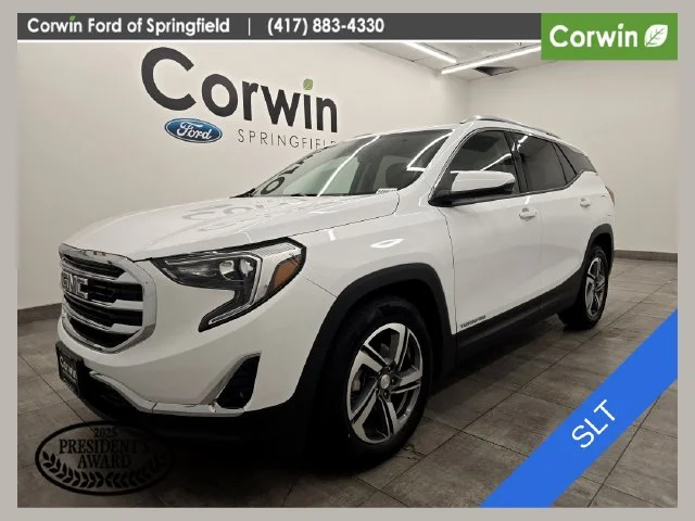 Used 2020 Summit White GMC SLT image 1