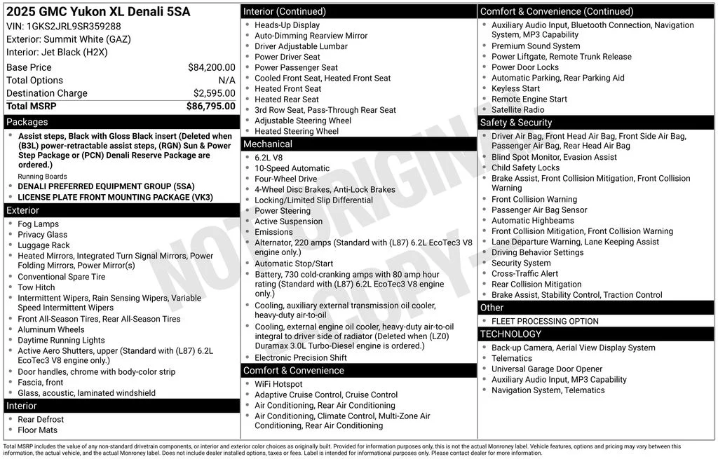 Used 2025 White GMC Denali image 17