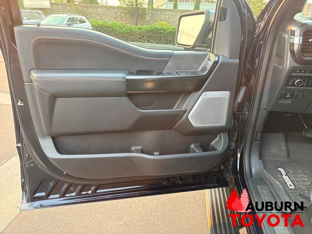 Used 2023 Blue Metallic Ford Platinum image 9