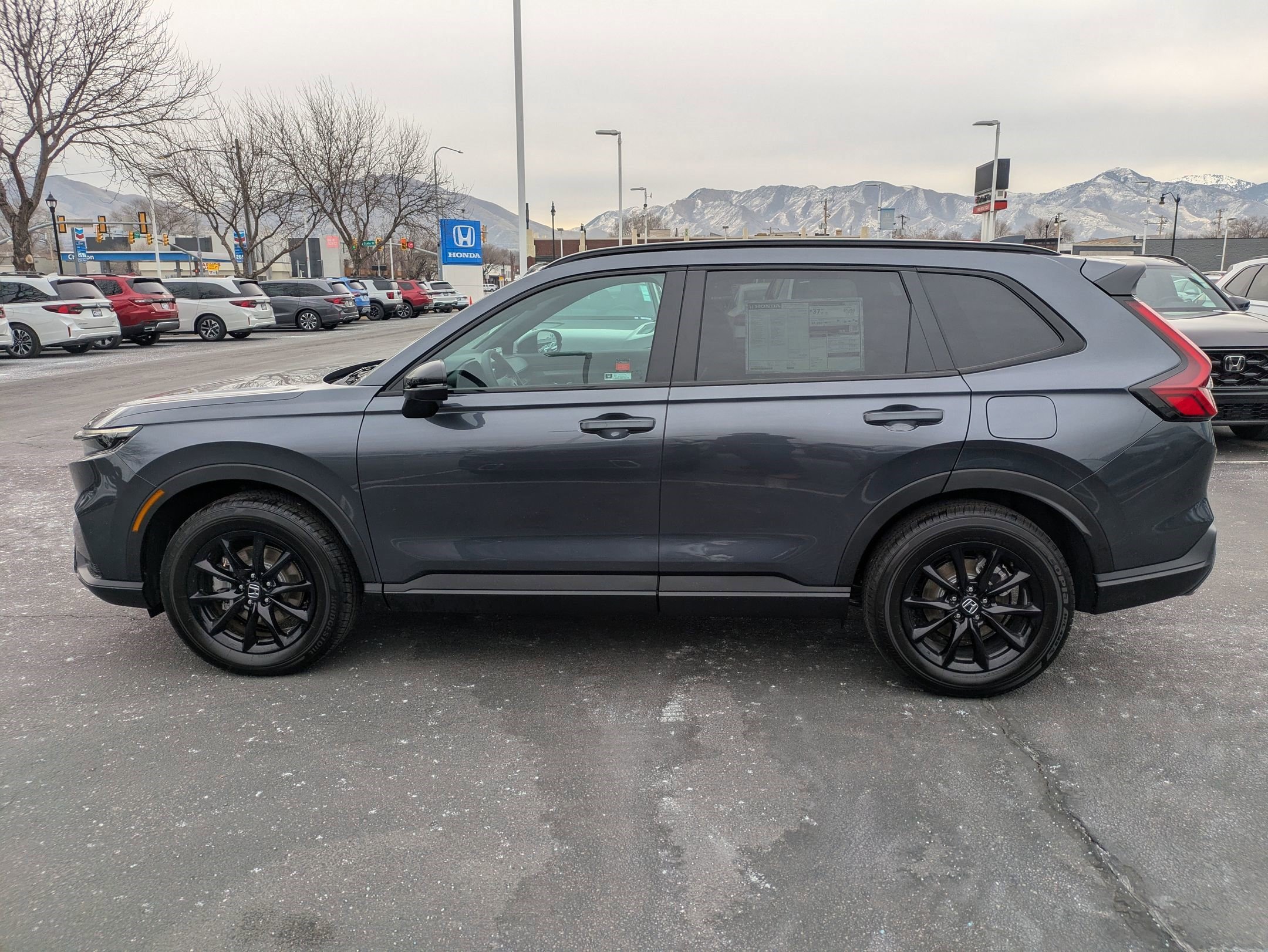 New 2026 Meteorite Gray Metallic Honda Sport-L image 7