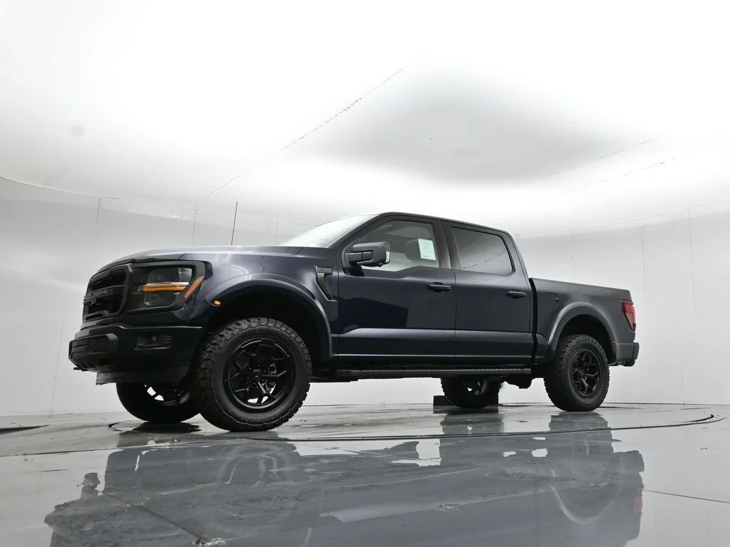 New 2025 Antimatter Blue Metallic Ford XLT image 48