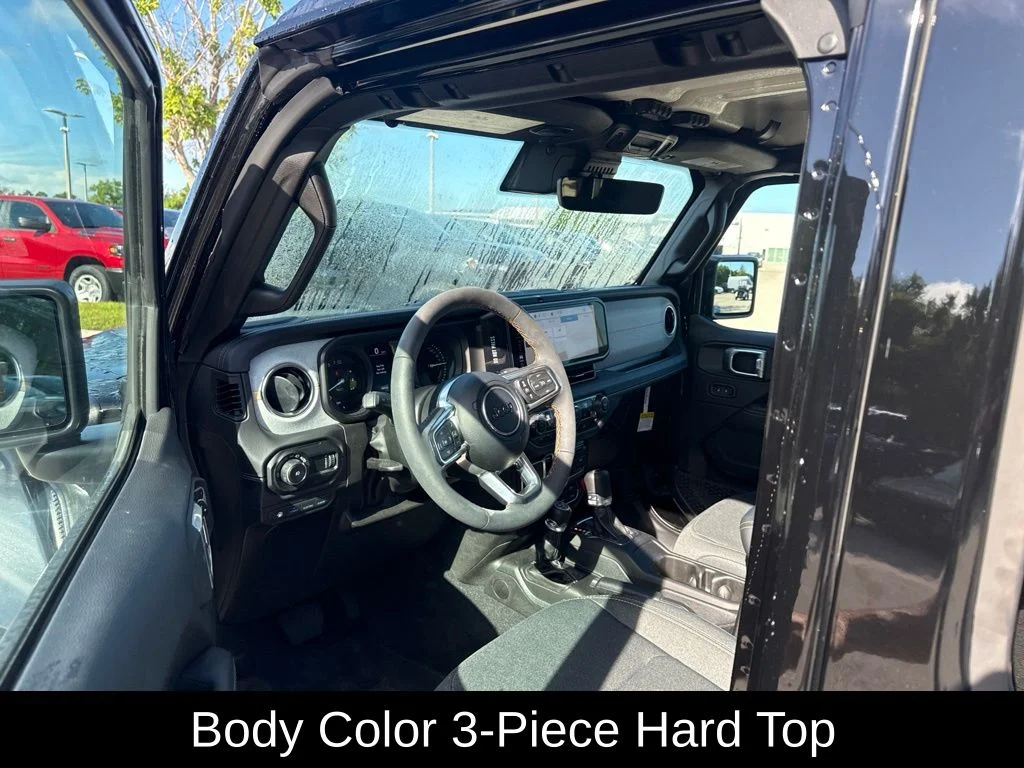 Certified Used 2025 Black Jeep Sahara 4xe image 9