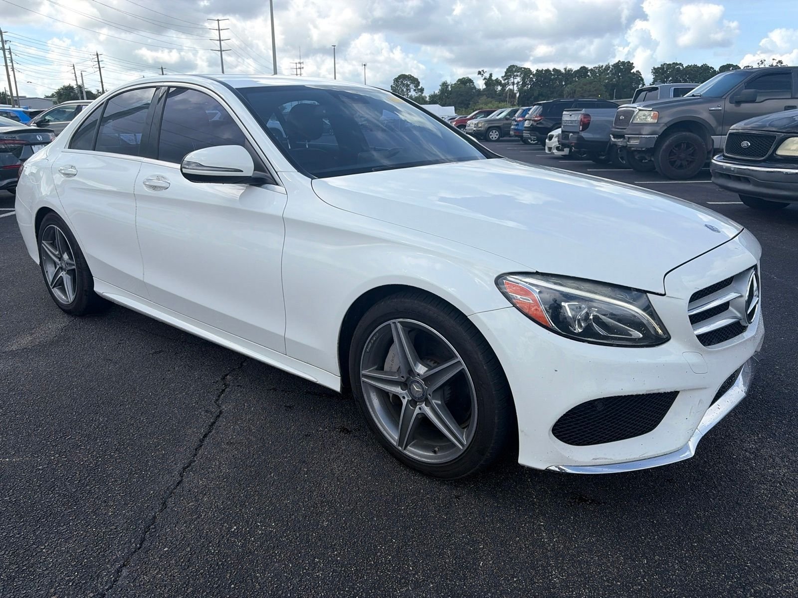 Used 2016 White Mercedes-Benz C 300 image 1