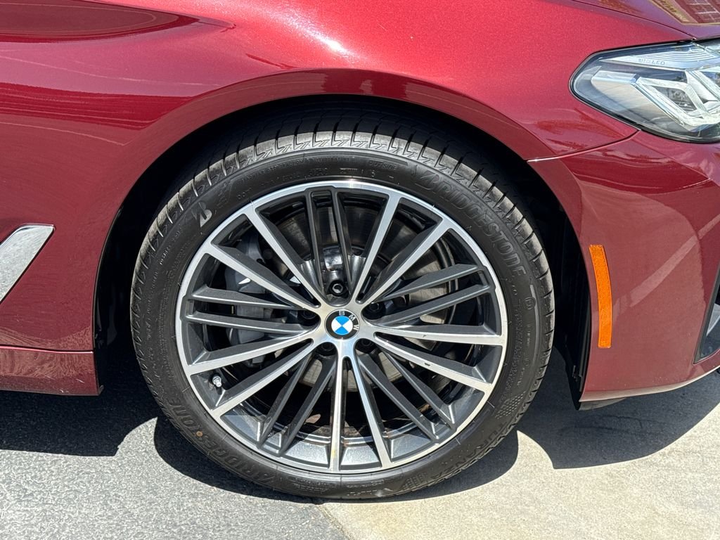 Used 2023 Red Metallic BMW 530i image 7