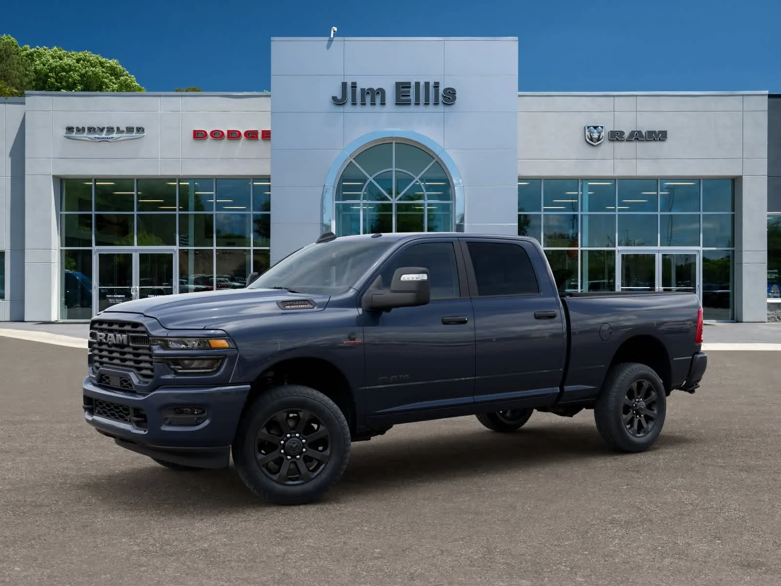 New 2026 Forged Blue Metallic RAM Big Horn image 2