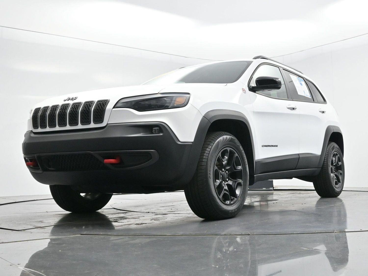 Used 2022 White Jeep Trailhawk image 44