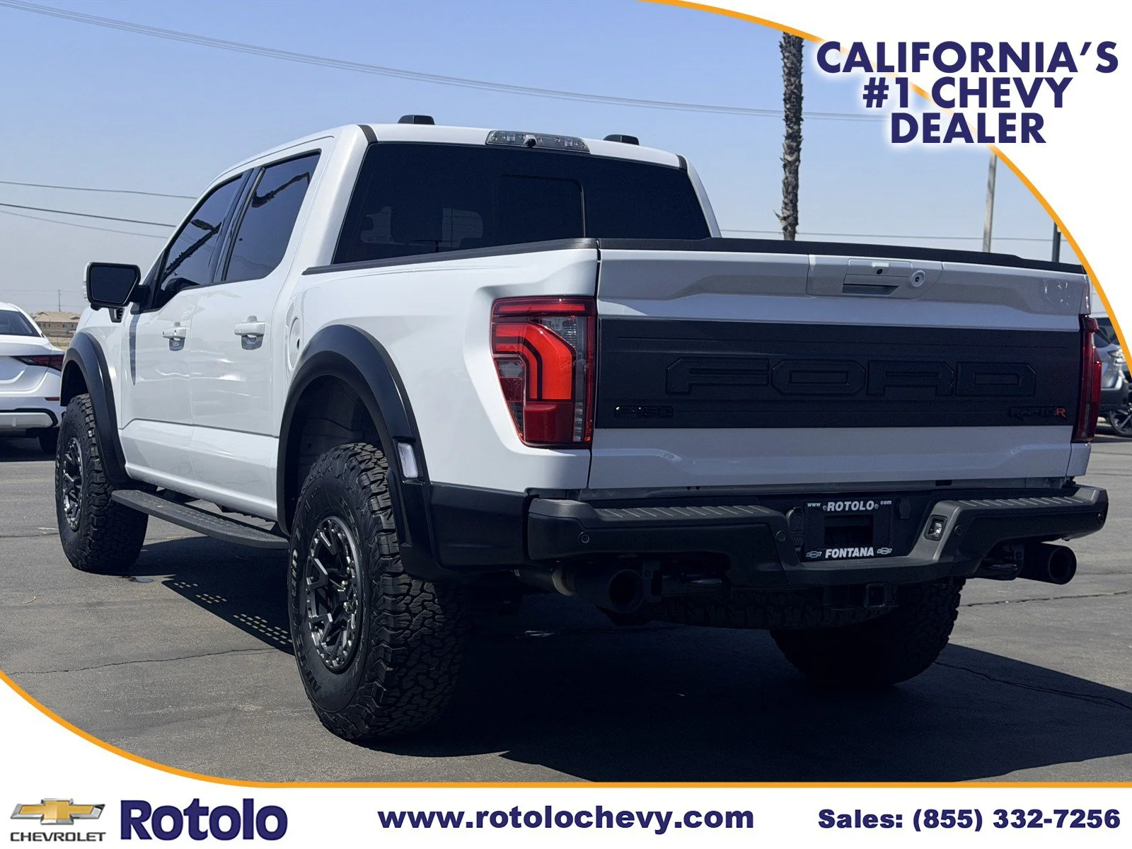Used 2025 SPACE WHITE METAL Ford Raptor image 4
