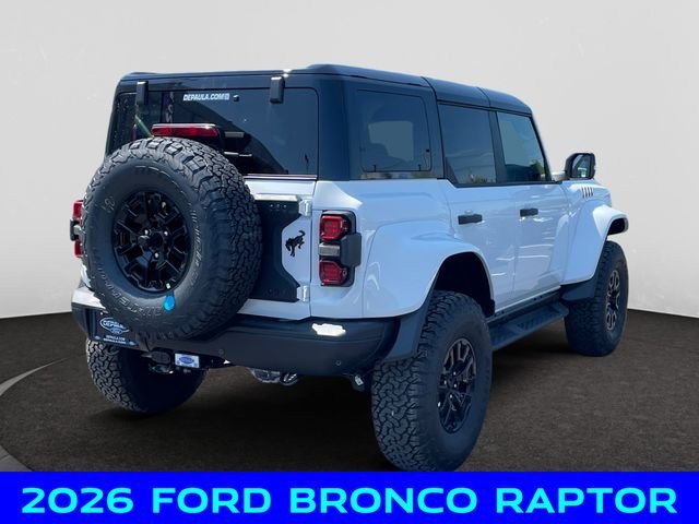 New 2026 White Ford Raptor image 6