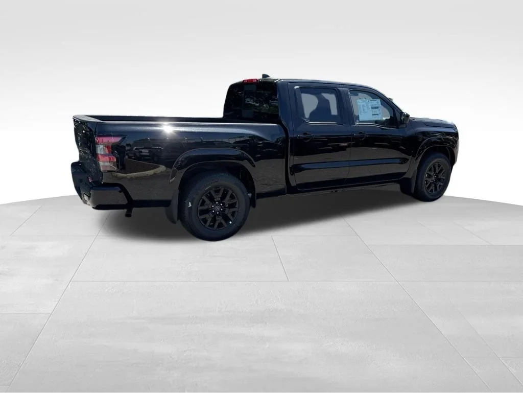 New 2026 Super Black Nissan Crew Cab SV Long Bed image 4