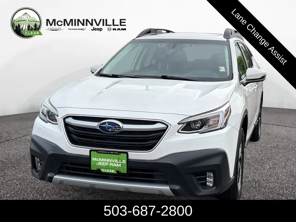 Used 2021 White Subaru Limited image 1