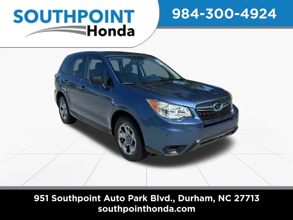 Used 2015 Quartz Blue Subaru 2.5i image 1